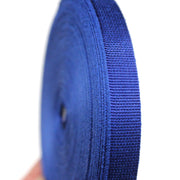Ruban gros grain bleu roi 14mm - Galette de 50 mètres - Fabrication française - tissuspipi.com