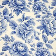 Tissu cotonnade HAMPTON BLOOM, motif britannique fleuri bleu ou rose - OEKO - TEX STANDARD 100 - tissuspipi.com
