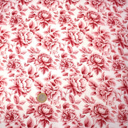 Tissu cotonnade HAMPTON BLOOM, motif britannique fleuri bleu ou rose - OEKO - TEX STANDARD 100 - tissuspipi.com