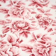 Tissu cotonnade HAMPTON BLOOM, motif britannique fleuri bleu ou rose - OEKO - TEX STANDARD 100 - tissuspipi.com