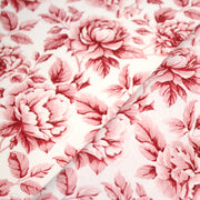 Tissu cotonnade HAMPTON BLOOM, motif britannique fleuri bleu ou rose - OEKO - TEX STANDARD 100 - tissuspipi.com