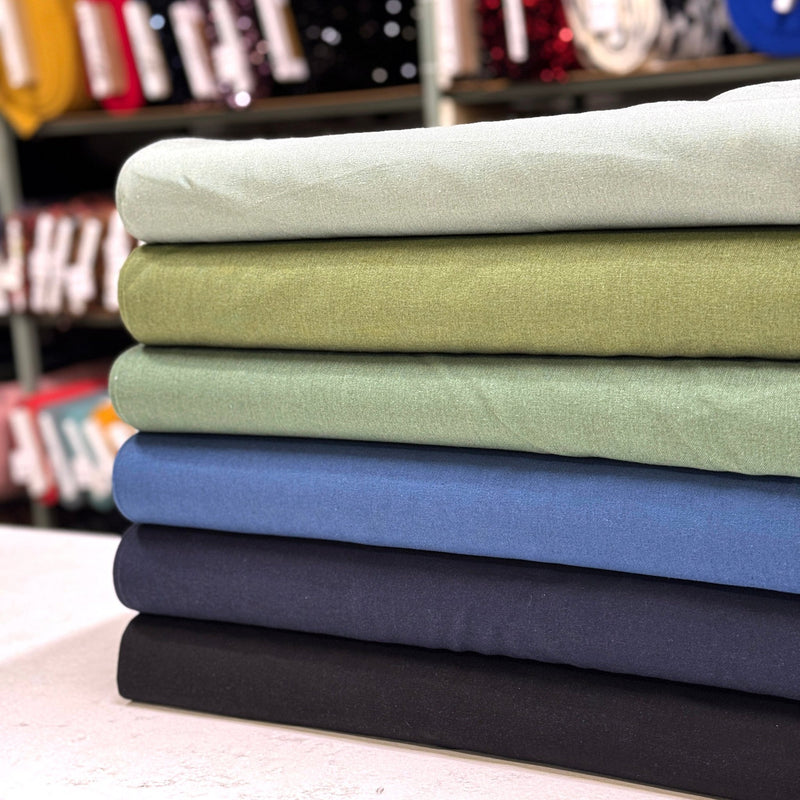 Tissu LIN VISCOSE habillement : nombreuses couleurs ! - tissuspipi.com
