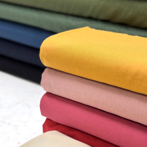 Tissu LIN VISCOSE habillement : nombreuses couleurs ! - tissuspipi.com