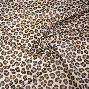 Tissu habillement imperméable, imprimé motif LEOPARD - tissuspipi.com