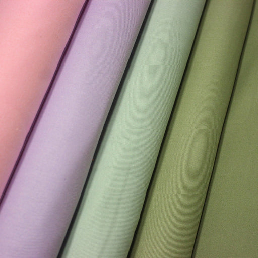 Tissu DENIM 100% coton de couleurs : kaki, rose, mauve, vert menthe... - STANDARD 100 OEKO - TEX - tissuspipi.com