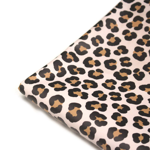 Tissu habillement imperméable, imprimé motif LEOPARD - tissuspipi.com