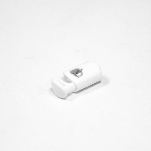 Bloque cordon - Stop cordon blanc 1 trou - tissuspipi.com
