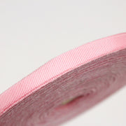 Ruban gros grain rose 10mm - Galette de 50 mètres - Fabrication française - tissuspipi.com