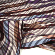 Tissu Viscose fluide motif pelage fauve tons violets bleus marrons, EVIE - STANDARD 100 OEKO - TEX - tissuspipi.com