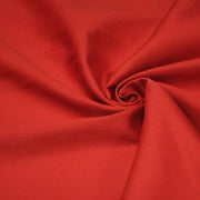 Tissu sergé de rouge uni aux fins fins liserés gris - 325gr/m2 - ON DESTOCKE ! - tissuspipi.com