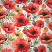 Tissu cotonnade les coquelicots - COLLECTION FLORALE - OEKO - TEX - tissuspipi.com
