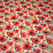 Tissu cotonnade les coquelicots - COLLECTION FLORALE - OEKO - TEX - tissuspipi.com