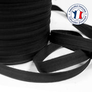 Bobine de 100m de passepoil noir, 100% coton, 14mm de large - tissuspipi.com