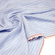 Tissu double gaze coton rayée recto verso : nombreuses couleurs ! OEKO - TEX - tissuspipi.com