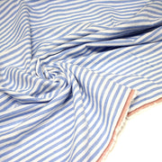 Tissu double gaze coton rayée recto verso : nombreuses couleurs ! OEKO - TEX - tissuspipi.com