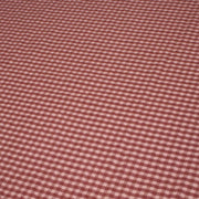Tissu seersucker coton Vichy rose & prune - STANDARD 100 OEKO - TEX - tissuspipi.com