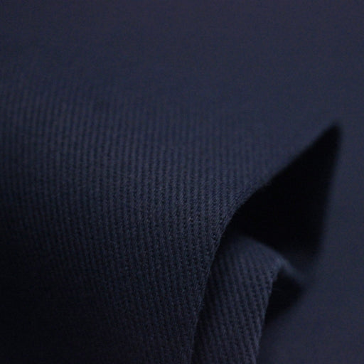 Tissu DENIM 100% coton Bleu marine - STANDARD 100 OEKO - TEX - tissuspipi.com