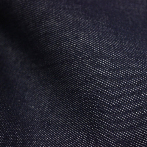 Tissu denim japonais KUROKI brut 100% coton bleu jean - Fabrication japonaise - tissuspipi.com