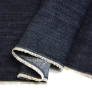 Tissu denim italien brut 100% coton bleu jean, 260gr/m2 - Fabrication italienne - tissuspipi.com