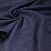 Tissu lin bleu indigo : habillement et déco d'intérieur - tissuspipi.com
