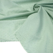 Tissu Plumetis de coton 100% coton : blanc, bleu, vert, parme... - tissuspipi.com