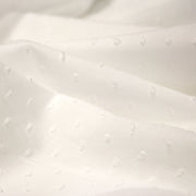 Tissu Plumetis de coton 100% coton : blanc, bleu, vert, parme... - tissuspipi.com
