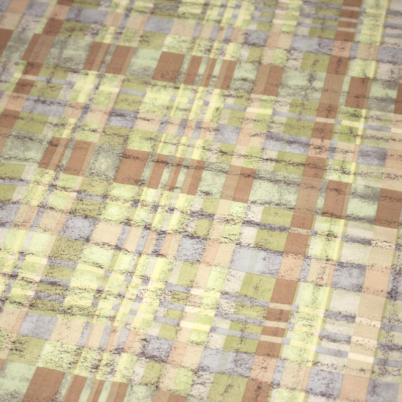 Tissu cotonnade motif PAPIER PEINT SEVENTIES : trois couleurs dispo - tissuspipi.com