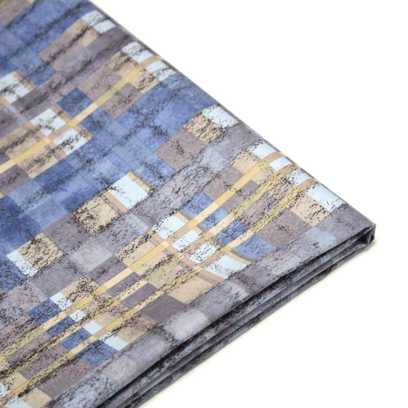Tissu cotonnade motif PAPIER PEINT SEVENTIES : trois couleurs dispo - tissuspipi.com