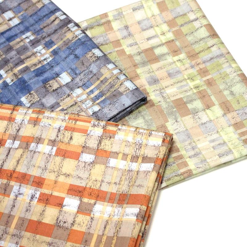 Tissu cotonnade motif PAPIER PEINT SEVENTIES : trois couleurs dispo - tissuspipi.com