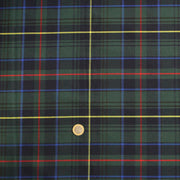 Tissu habillement Tartan motif traditionnel vert, bleu marine, rouge et jaune - OEKO - TEX® - tissuspipi.com