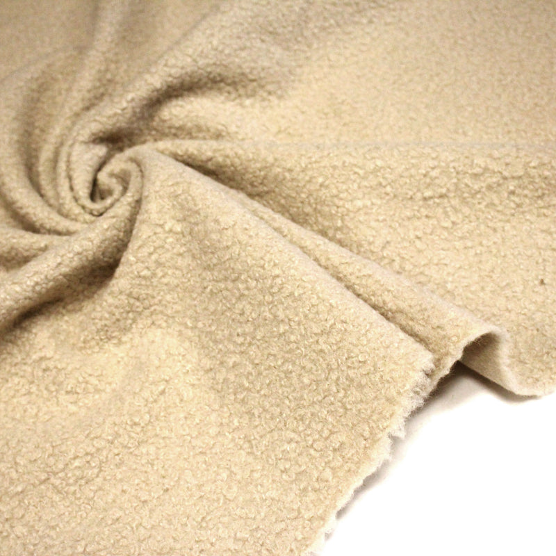 Tissu BOUCLETTE mouton : nombreuses couleurs - STANDARD 100 OEKO - TEX - tissuspipi.com
