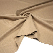 Tissu drap de laine beige uni - Fabrication italienne - tissuspipi.com