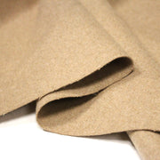 Tissu drap de laine beige uni - Fabrication italienne - tissuspipi.com