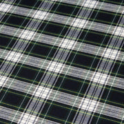 Tissu habillement Tartan carreaux motif traditionnel bleu marine, vert et blanc - OEKO - TEX® - tissuspipi.com