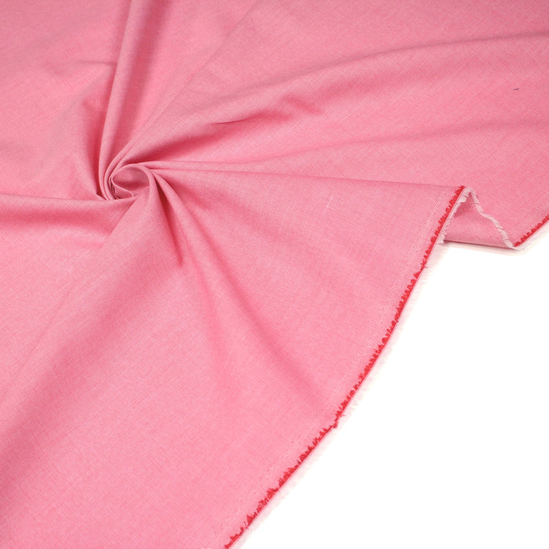 Tissu oxford 100% coton rouge - ON DESTOCKE - tissuspipi.com