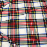 Tissu habillement Tartan motif traditionnel rouge, blanc, jaune, noir et vert - OEKO - TEX - tissuspipi.com