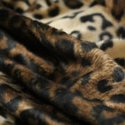 Tissu Velours imprimé motif LEOPARD aux couleurs fauves - tissuspipi.com