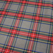 Tissu habillement Tartan motif traditionnel rouge, gris, jaune, noir et vert - OEKO - TEX® - tissuspipi.com