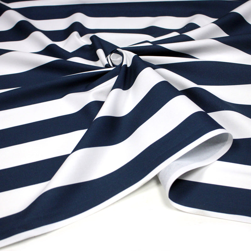 Tissu gabardine coton LARGES RAYURES : nombreuses couleurs ! - STANDARD 100 OEKO - TEX - tissuspipi.com