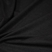 Tissu lainage flanelle de laine gris anthracite - Fabrication italienne - tissuspipi.com