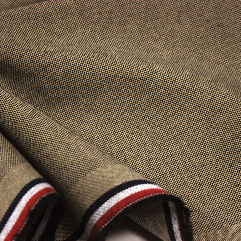 Tissu DEMI NATTÉ DE COTON ÉPAIS : cinq couleurs - Matière recyclée & fabrication française - tissuspipi.com