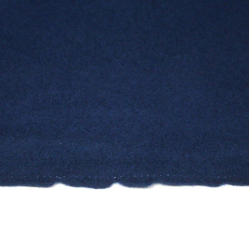 Tissu Drap de laine bleu pétrole - Fabrication italienne - tissuspipi.com