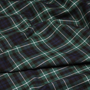 Tissu Tartan motif traditionnel vert bleu blanc - STANDARD 100 OEKO - TEX - tissuspipi.com