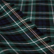 Tissu Tartan motif traditionnel vert bleu blanc - STANDARD 100 OEKO - TEX - tissuspipi.com