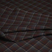 Tissu Tartan motif traditionnel vert kaki bordeaux ocre - STANDARD 100 OEKO - TEX - tissuspipi.com