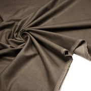 Tissu velours milleraies fines côtes 100% coton taupe - tissuspipi.com