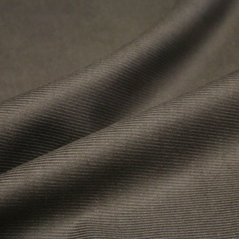 Tissu velours milleraies fines côtes 100% coton taupe - tissuspipi.com