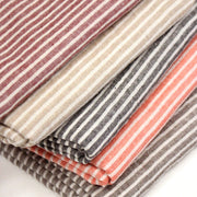 Tissu coton tissé rayé 5mm : nombreuses couleurs ! OEKO - TEX - tissuspipi.com