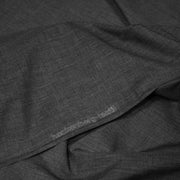 Tissu habillement popeline coton, gris anthracite chiné - En destockage, idéal comme toile à patron, comme doublure ! - tissuspipi.com