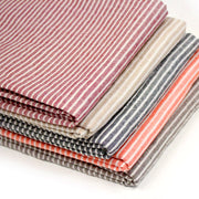 Tissu coton tissé rayé 5mm : nombreuses couleurs ! OEKO - TEX - tissuspipi.com